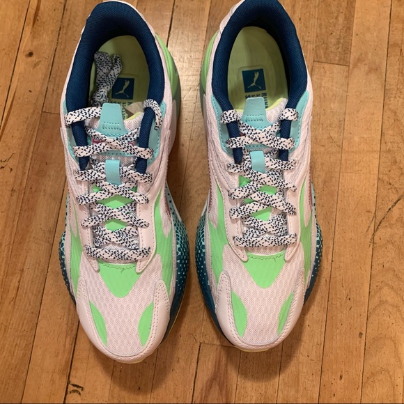 NEW PUMA RS-X3 WAVE RACER MULTI-COLOR MEN'S RUNNING WORKOUT SHOES SIZE 10 - Picture 4 of 9